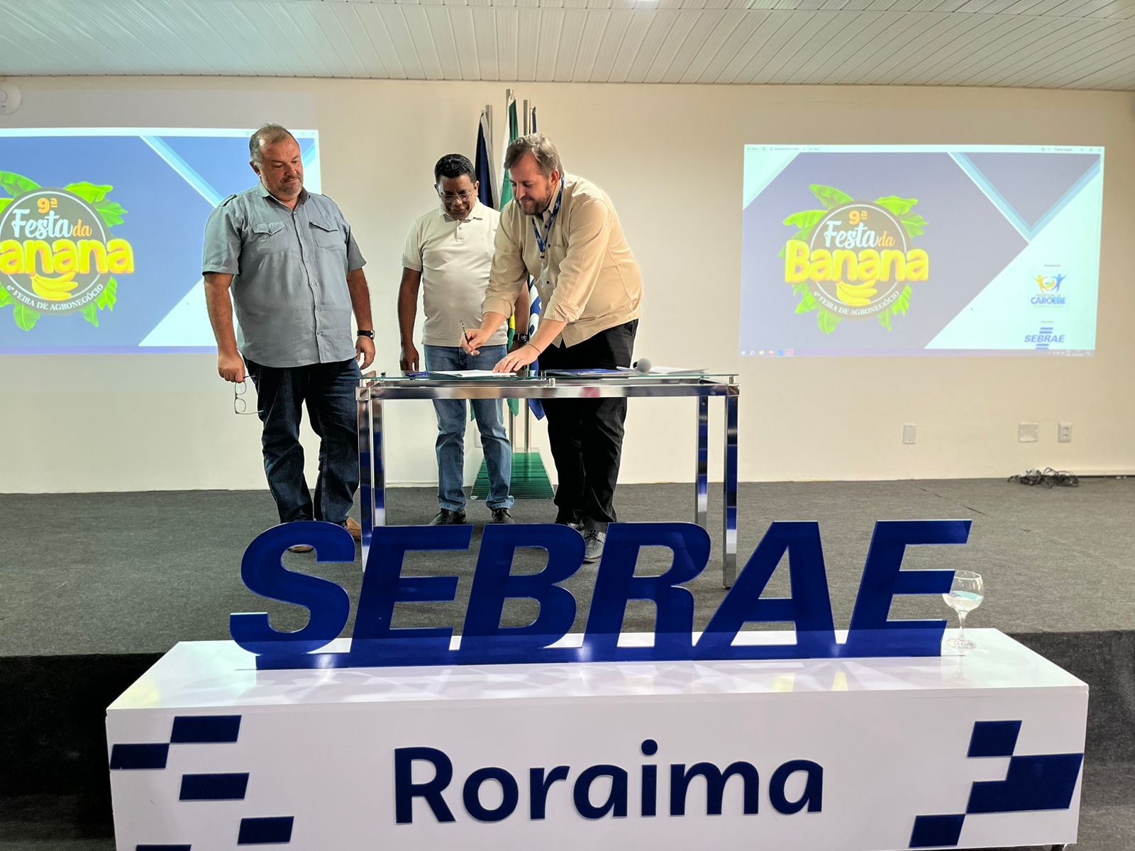 Convênio entre Sebrae RR e Prefeitura de Caroebe fortalece a Festa da