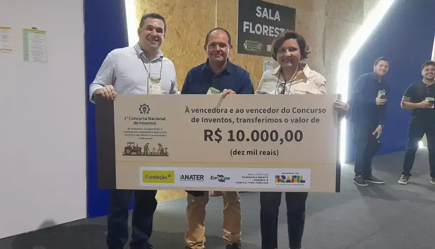 Produtor de Roraima conquista prêmio nacional com inovação que facilita trabalho no campo